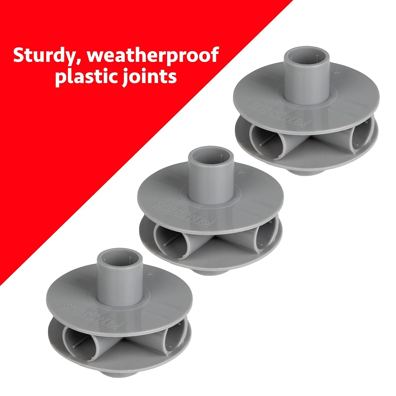 Kitty City Outdoor Catio Mega Kit for Cats, Replacement Parts, and 10' Tunnels Pipes and Joints