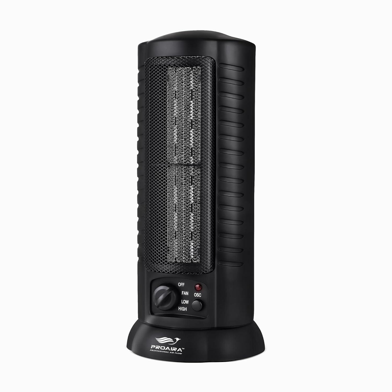 Proaira 750 Watt 5120 BTU Electric Tower Space Heater