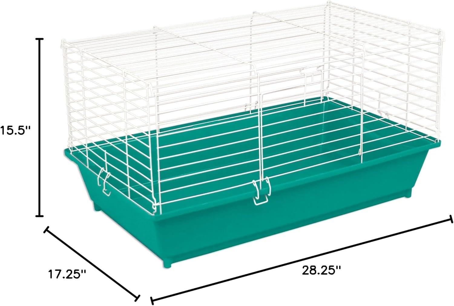 Ware Sweet Home Sunseed Rabbit Cage Starter Kit, Assorted Colors (1 Pack)