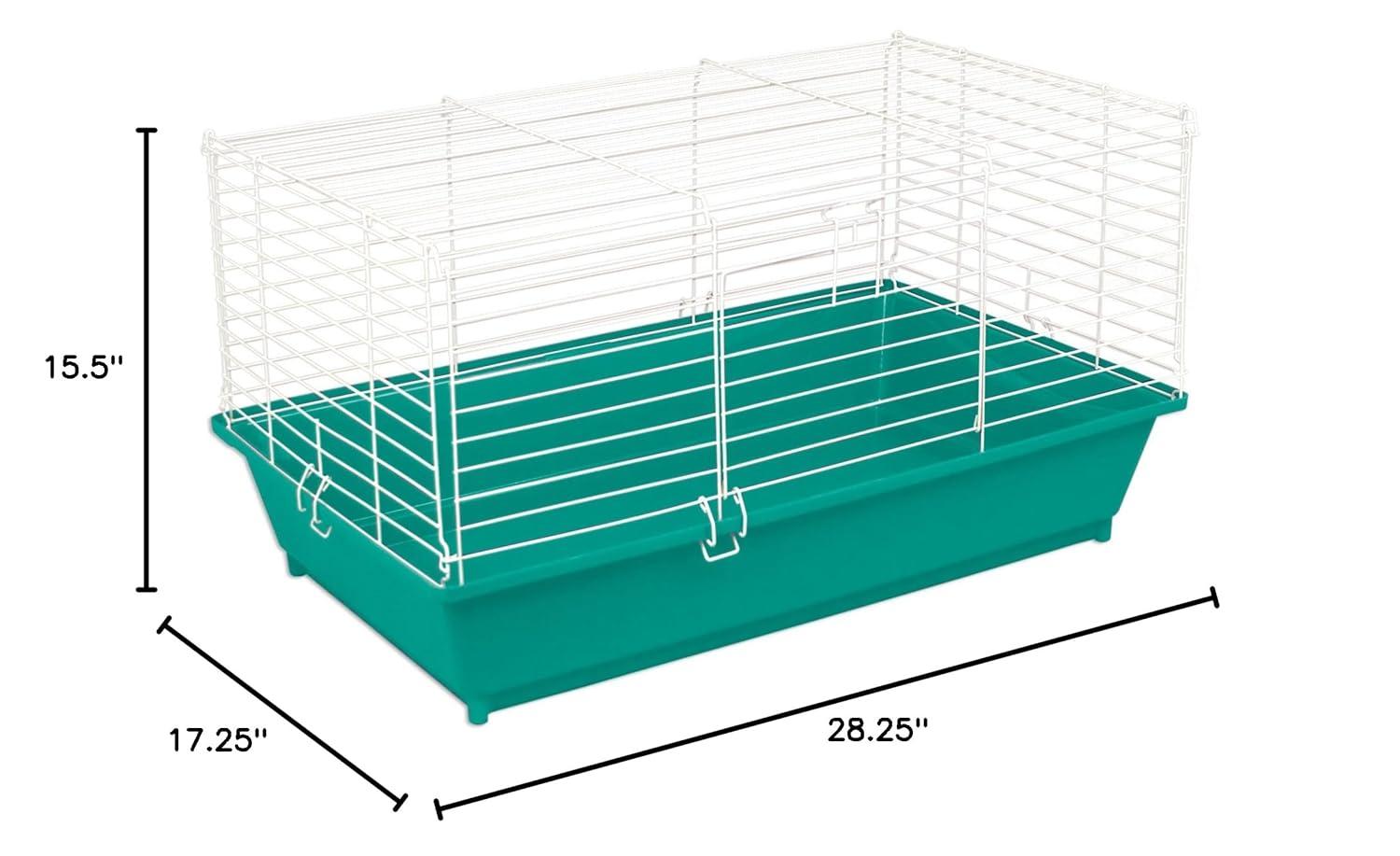 Ware Sweet Home Sunseed Rabbit Cage Starter Kit, Assorted Colors (1 Pack)