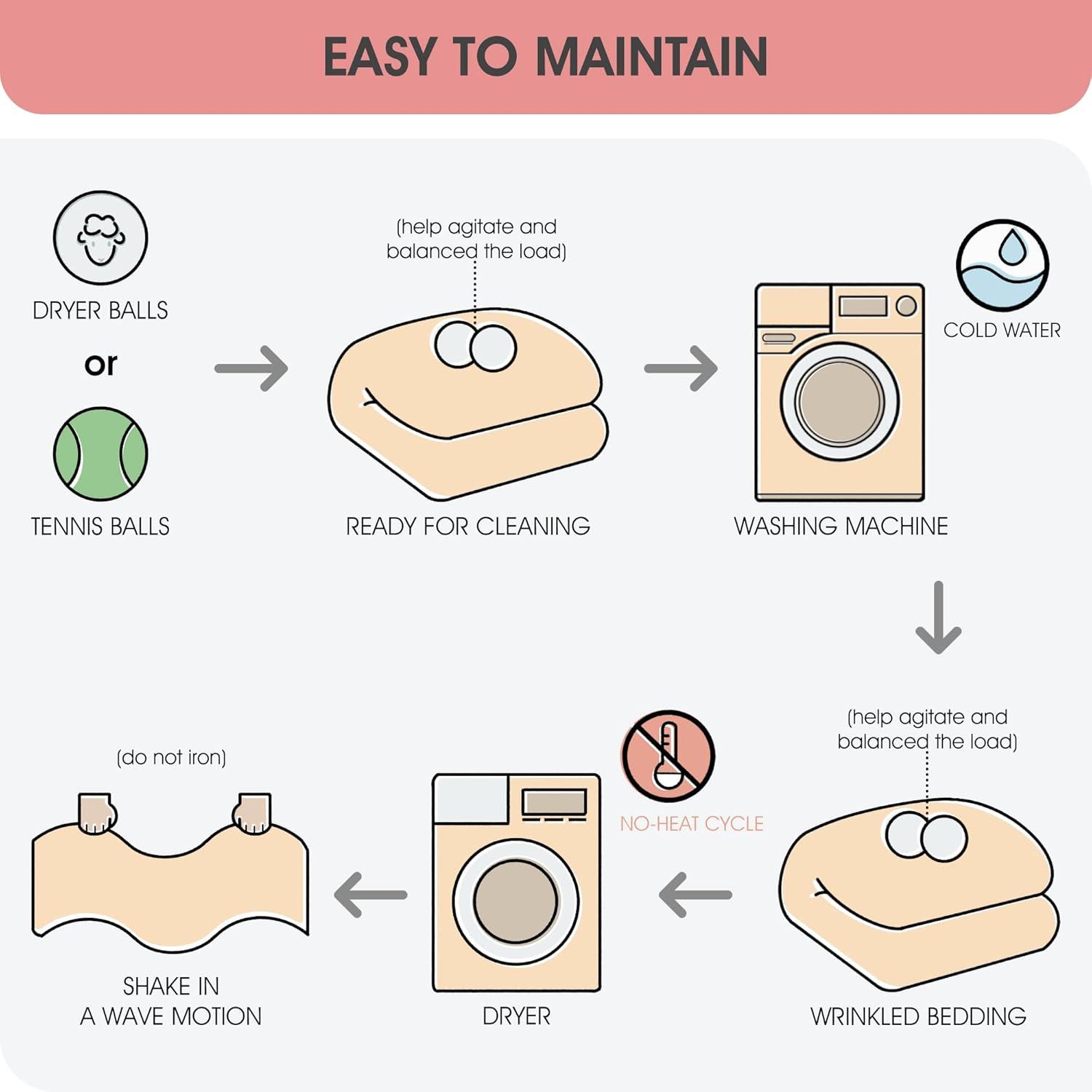 Kath 7 Piece Microfiber Modern & Contemporary Comforter Set