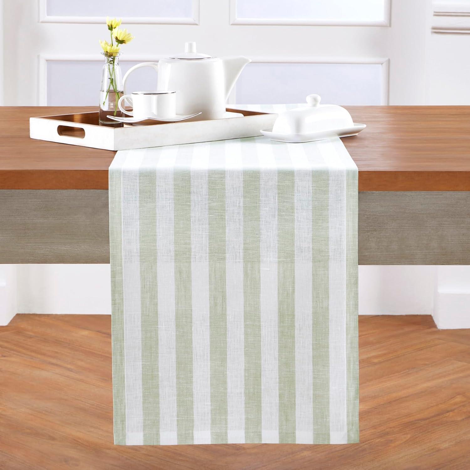 Linen Rectangle Dining Table Runners