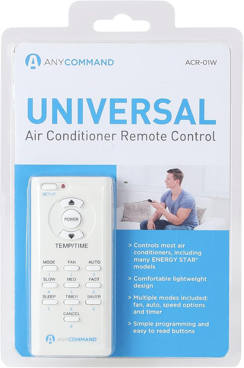 Universal White Button Control Air Conditioner Remote