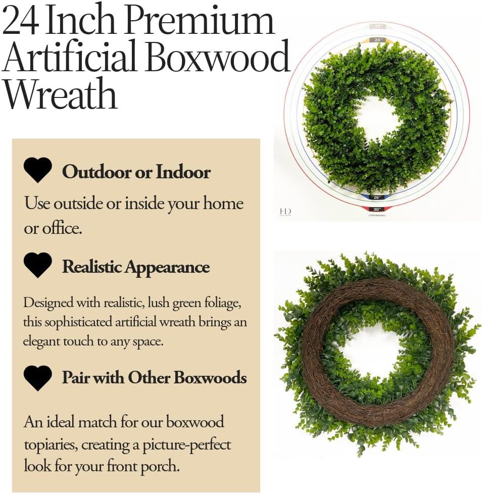 Haute Decor 24-in H Any occasion Hanging decoration Wreath