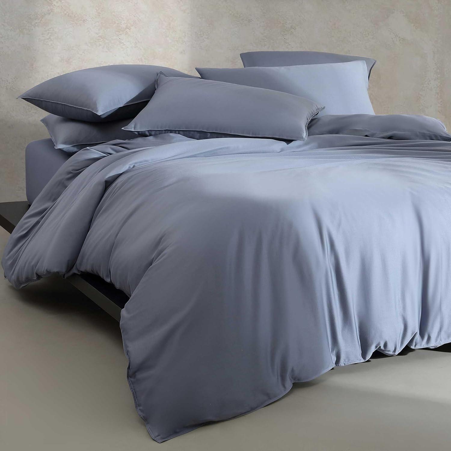 Calvin Klein Organic Earth Solid Cotton Duvet Cover Set