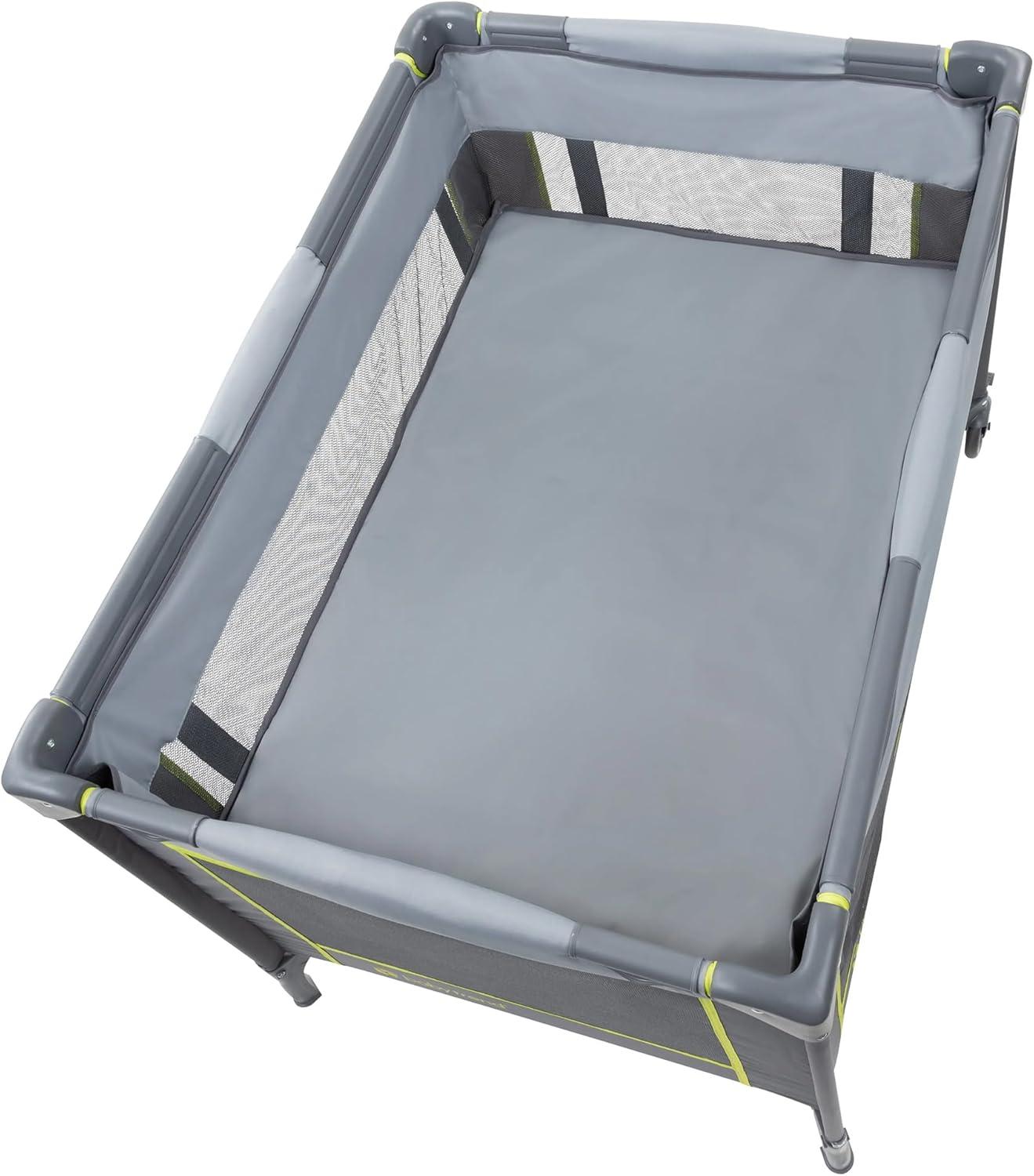 Baby Trend Portable Playard with Bassinet - Twinkle Lime