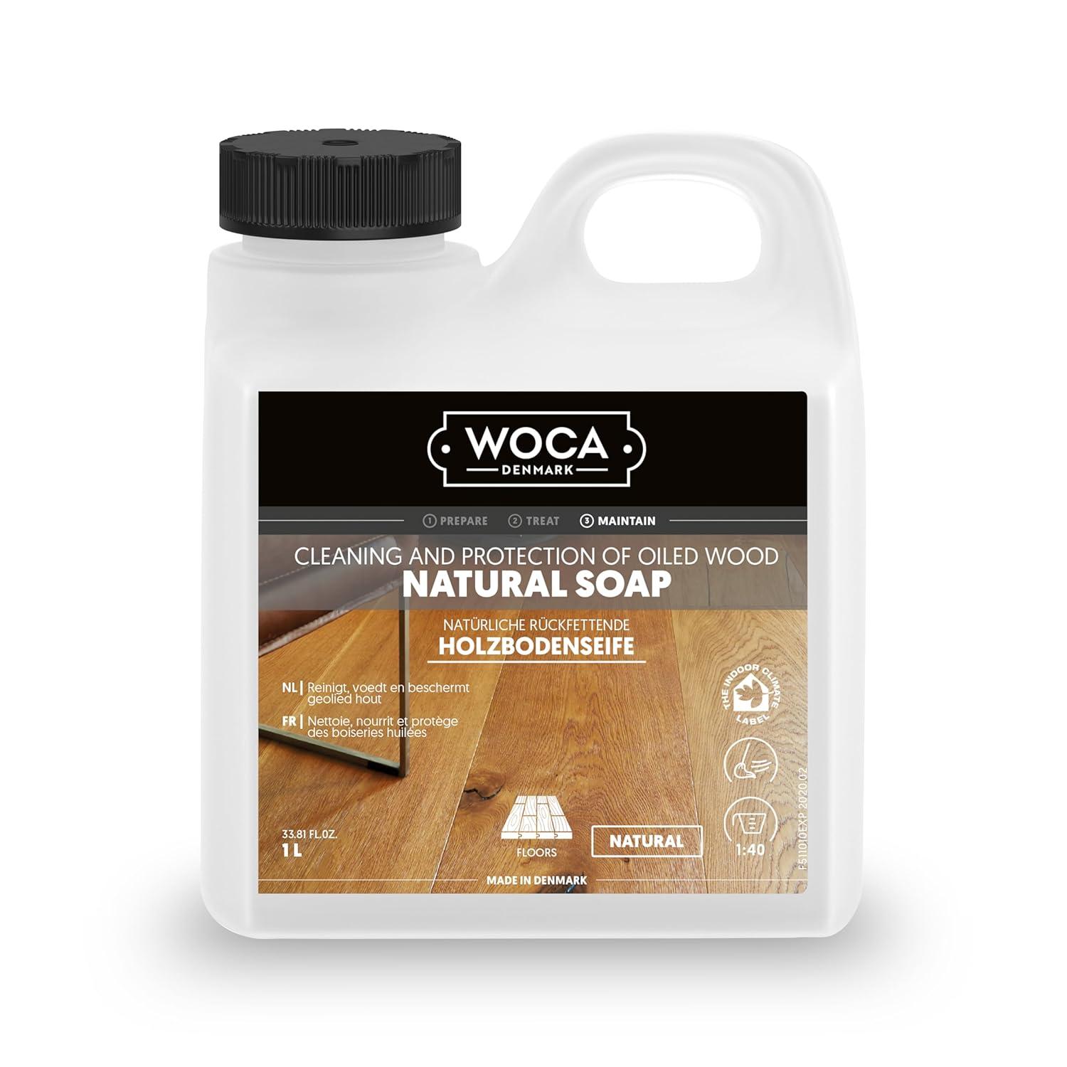 WOCA Natural Soap Wood Floor Cleaner concentrate
