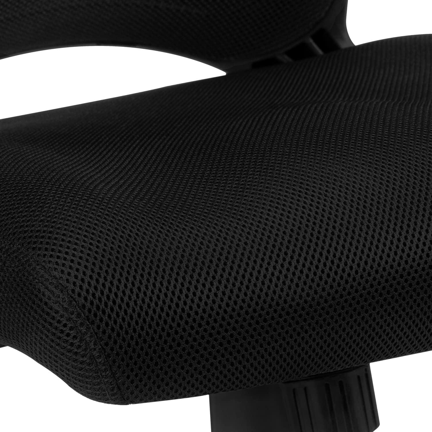 Monarch Specialties Office Chair, Swivel, Ergonomic, Armrests, Computer Desk, Work, Black Mesh