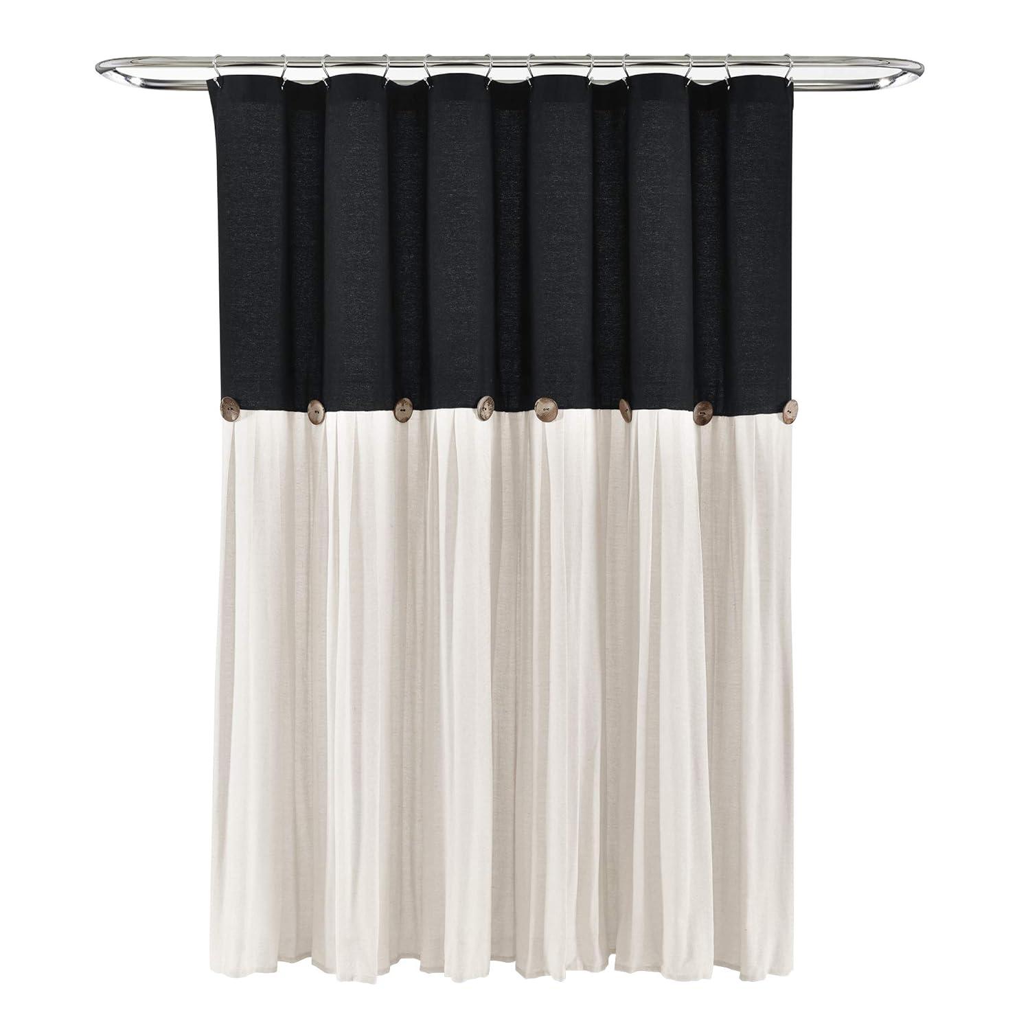 Lush Decor Beckham Shower Curtain