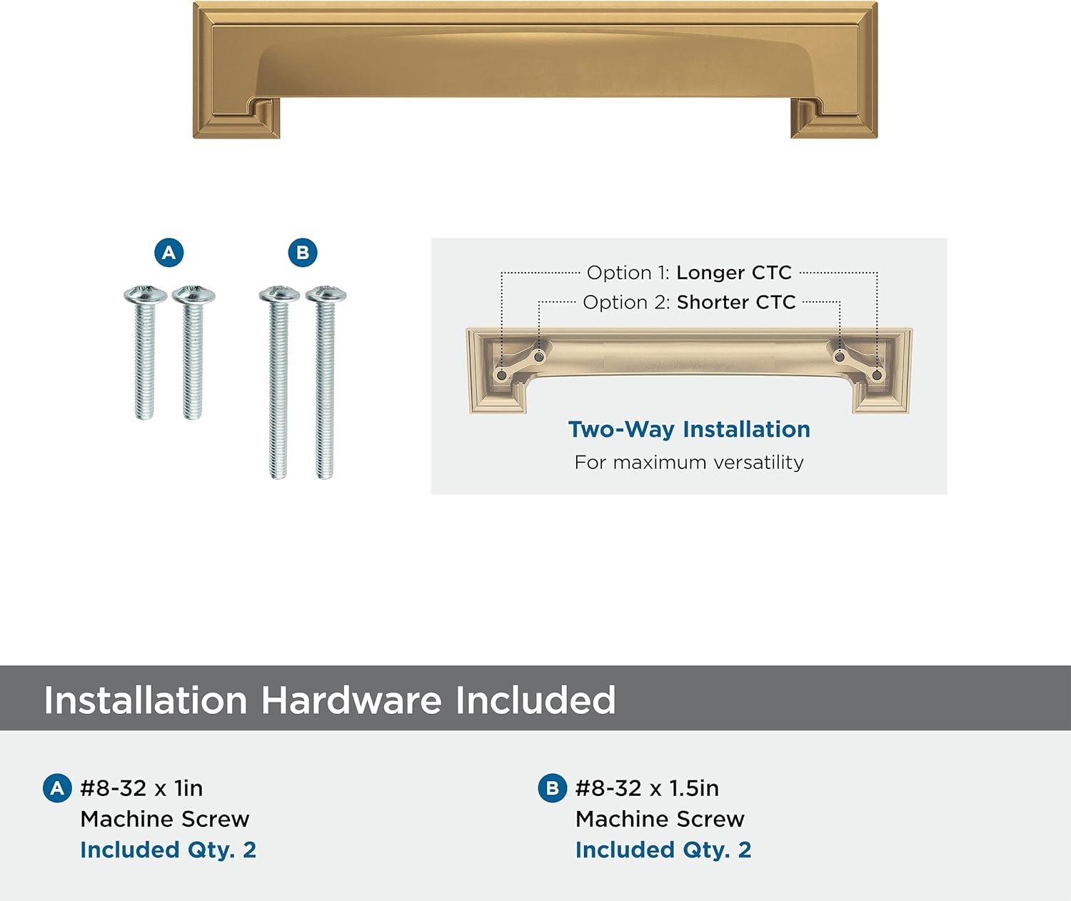 Amerock Appoint Cabinet or Furniture Cup Pull