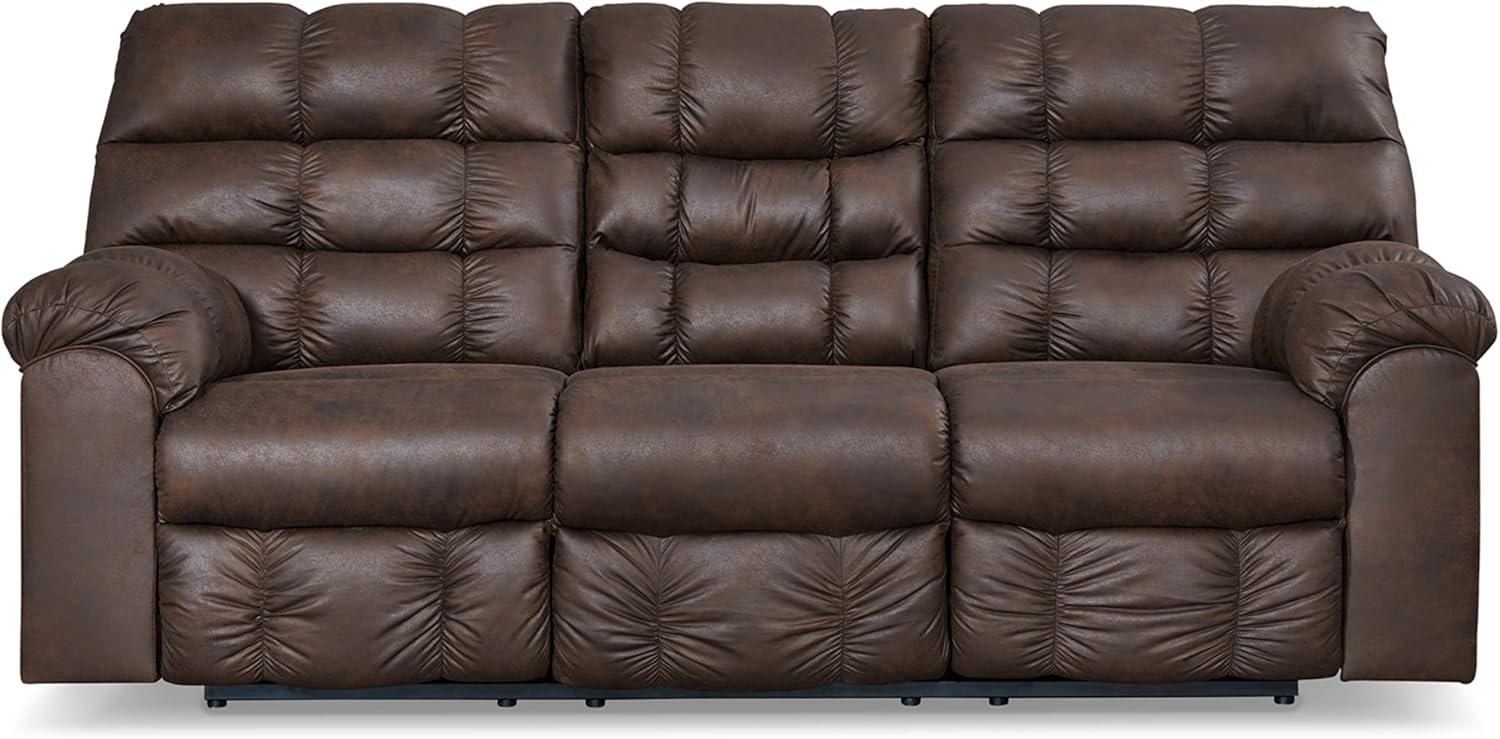 90" Pillow Top Arm Reclining Sofa