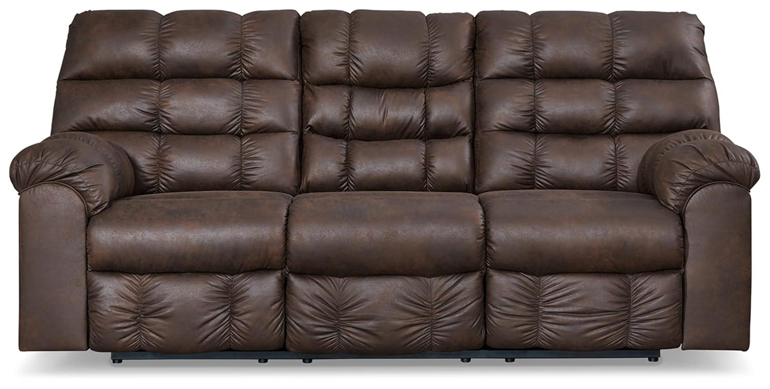 90" Pillow Top Arm Reclining Sofa