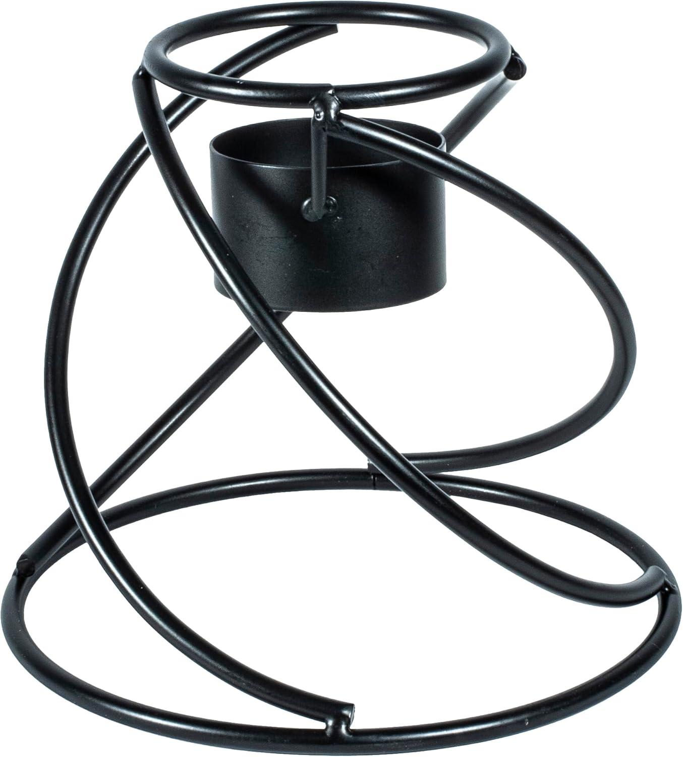 Echo Valley Weather Resistant Metal Abstract Gazing Ball Stand