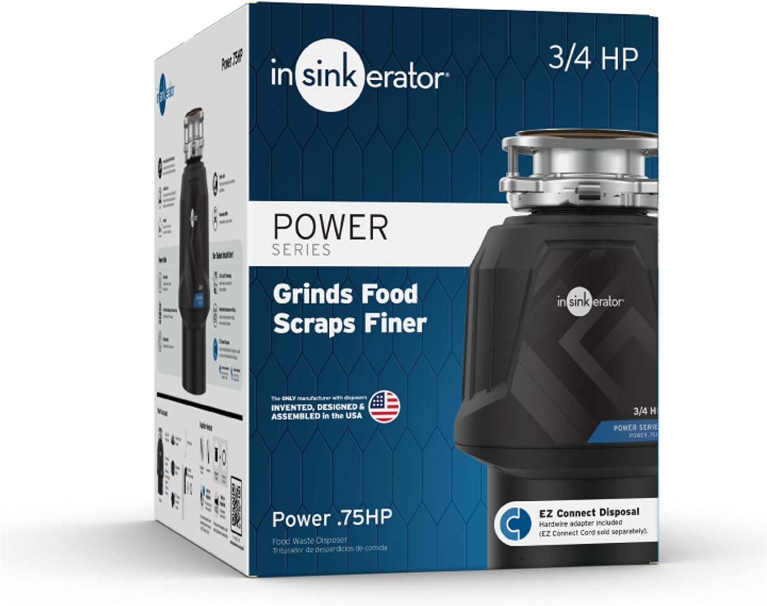 InSinkErator Power Series 3/4 HP Continuous Feed Garbage Disposal