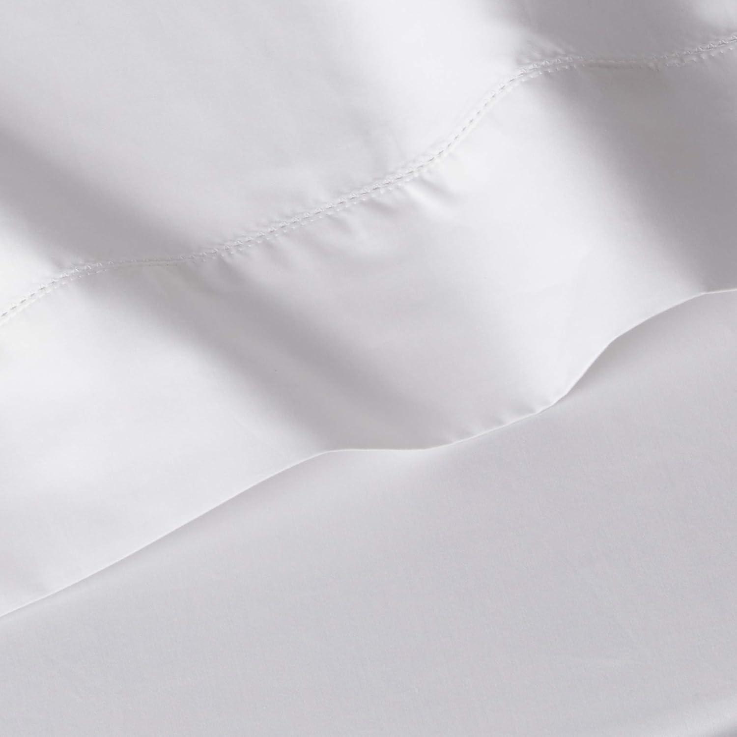 Egyptian Cotton 800 TC Deep Pocket Sheet Set with Luxury-size Flat