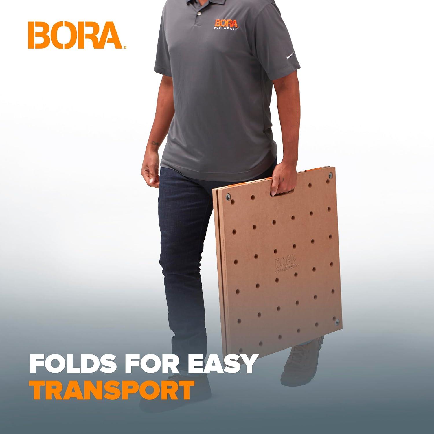 Bora Portamate Centipede Metric Table Top 20Mm Dog Holes