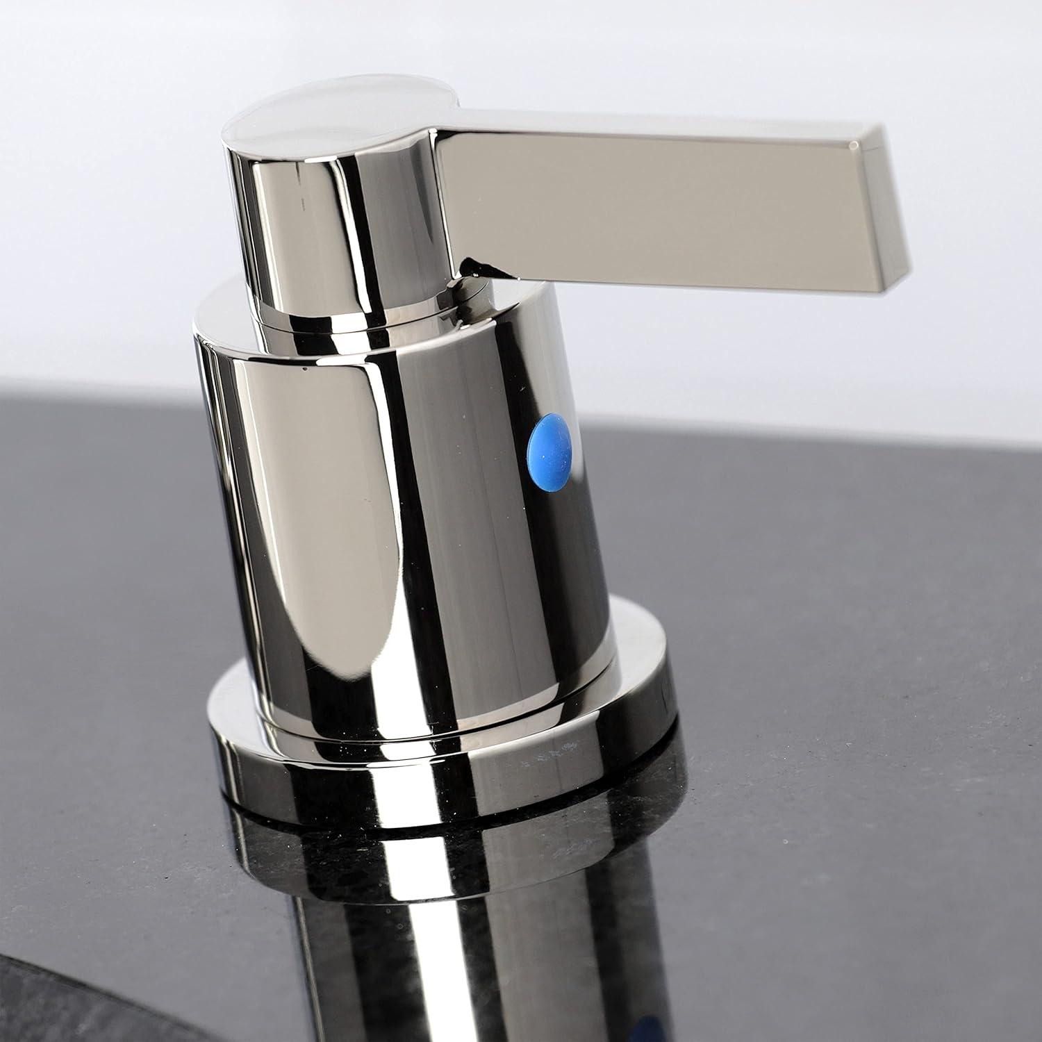 NuvoFusion 8" Polished Nickel Widespread Bathroom Faucet