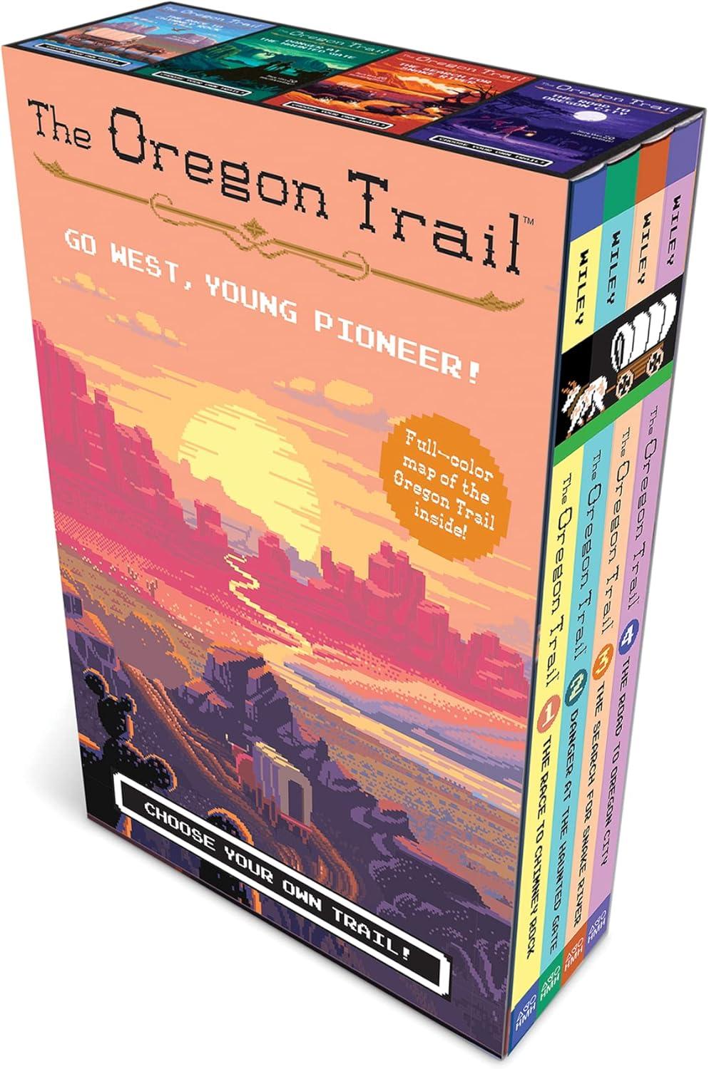 The Oregon Trail Adventure Box Set with Poster Map
