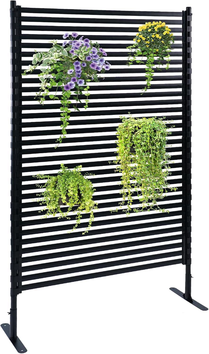 BTERAZ Fence Privacy Screen Freestanding