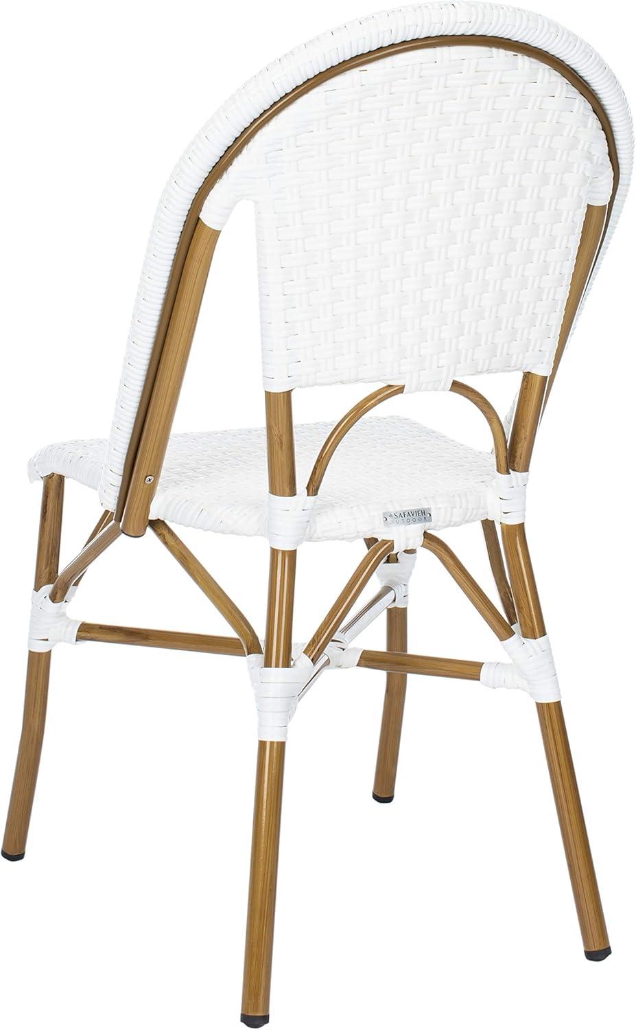 Salcha Indoor Outdoor French Bistro Side Chair (Set of 2)  - Safavieh