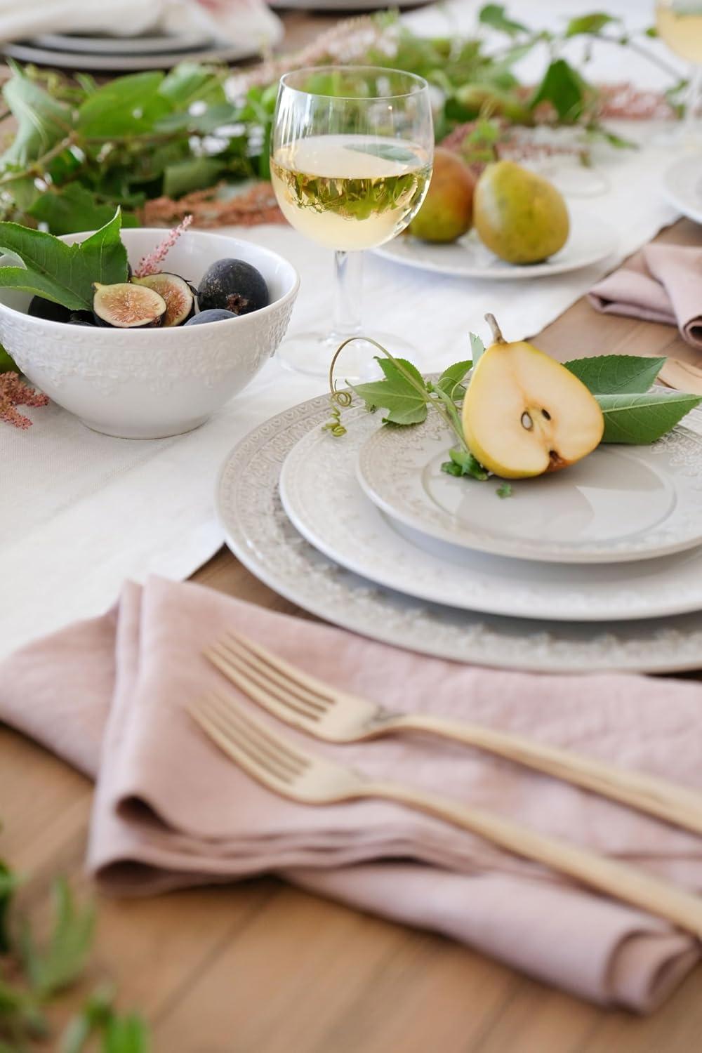 Lenox Chelse Muse Fleur 12 Piece Dinnerware Set, Service for 4