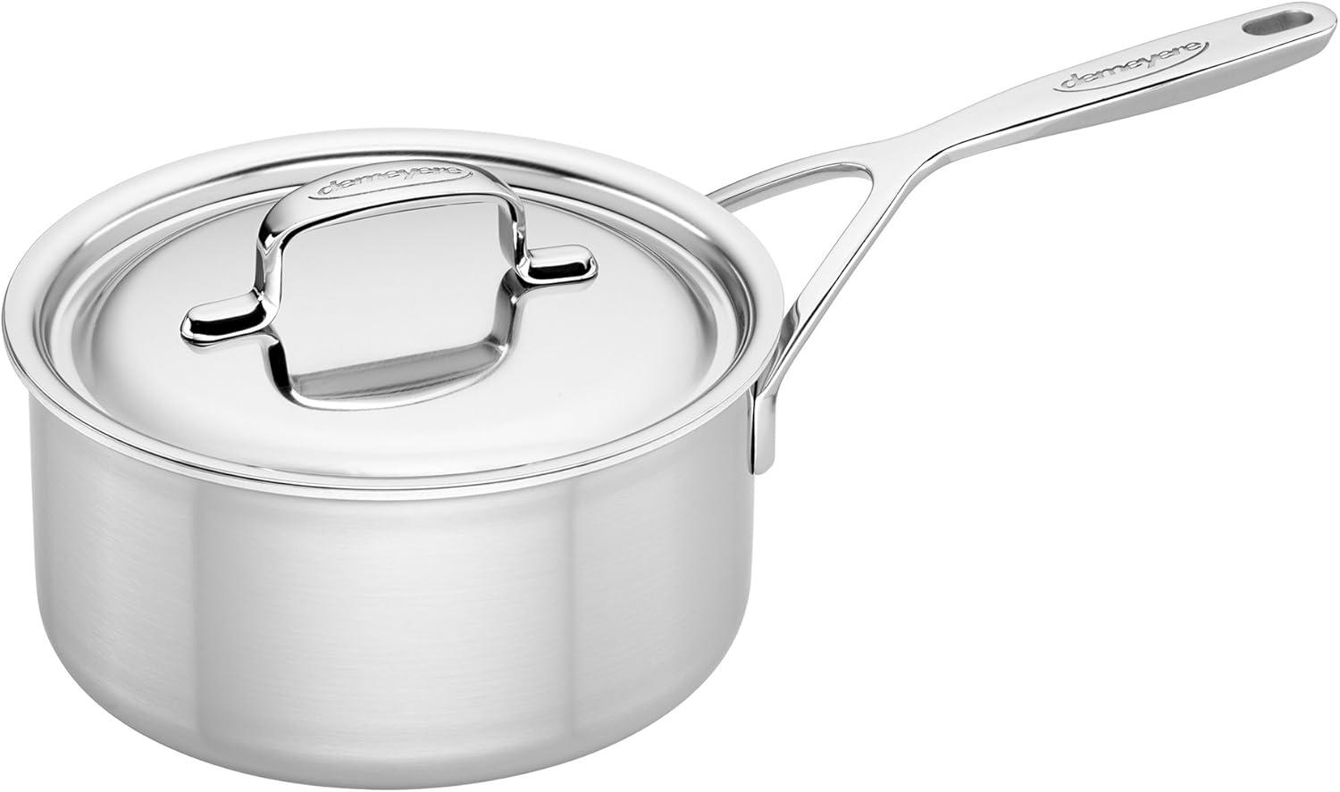 Demeyere Industry 5-Ply 2-qt Stainless Steel Saucepan