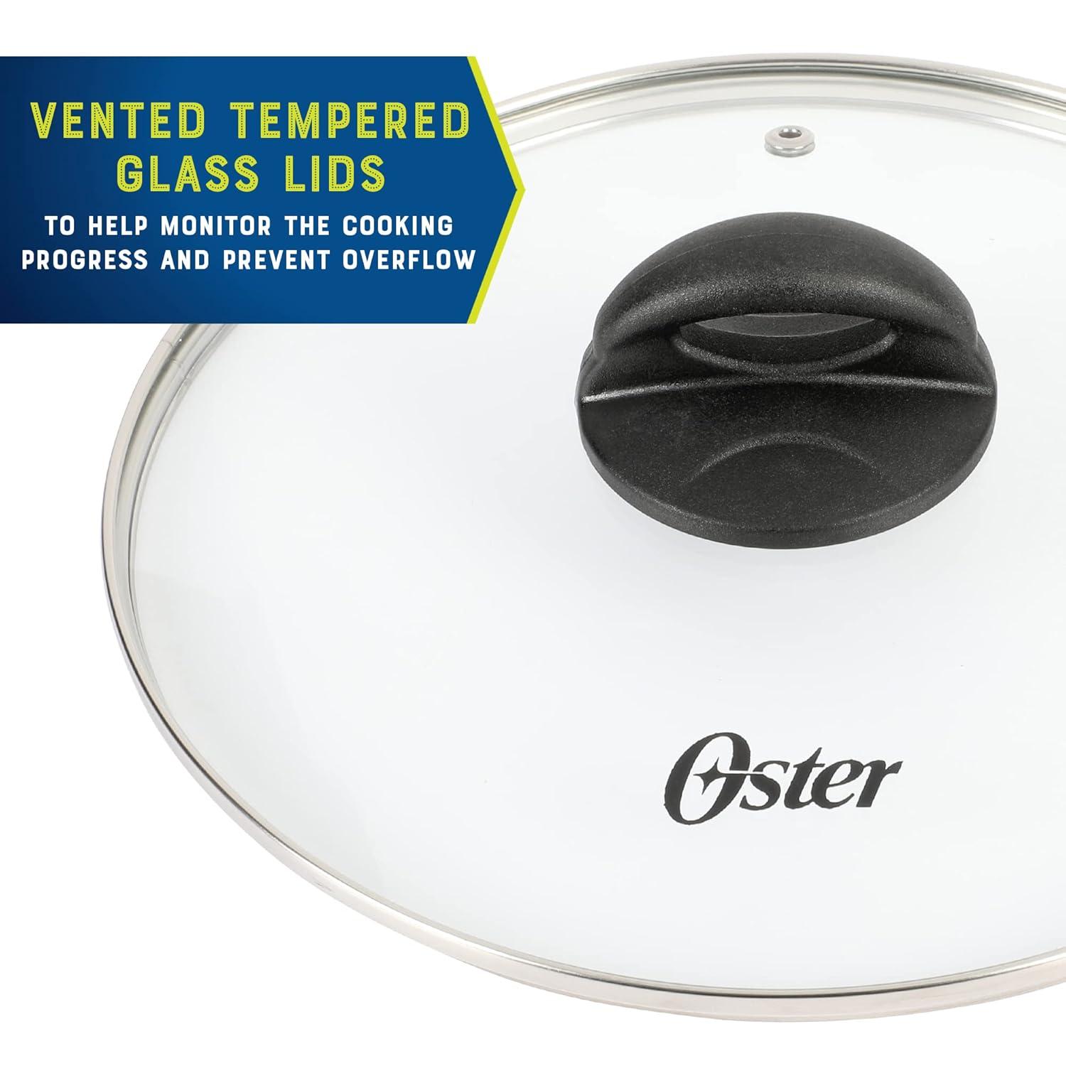 Oster Oster Clairborne 10 Piece Aluminum Cookware Set With Tools