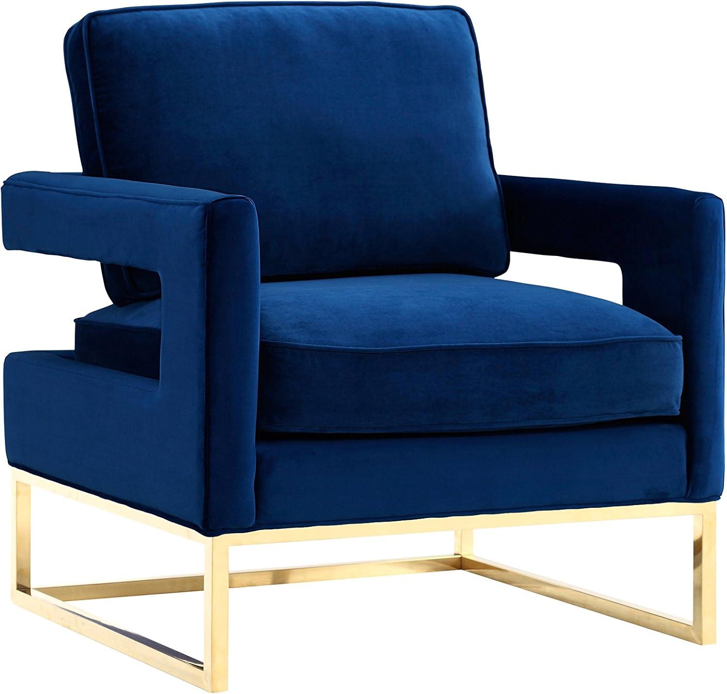 Velvet Accent Chair