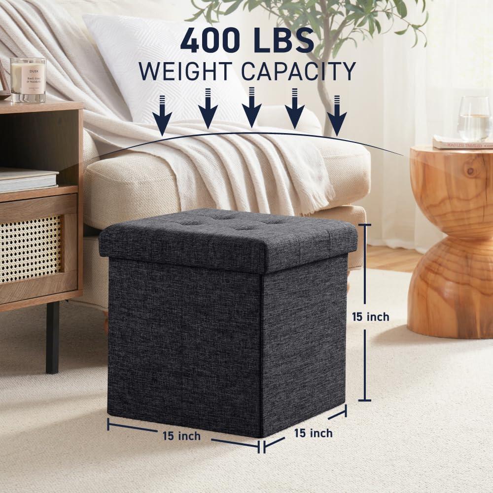 The Final Grab Inc. 30" Wide Faux Leather Tufted Rectangle Storage Ottoman & Reviews | Wayfair