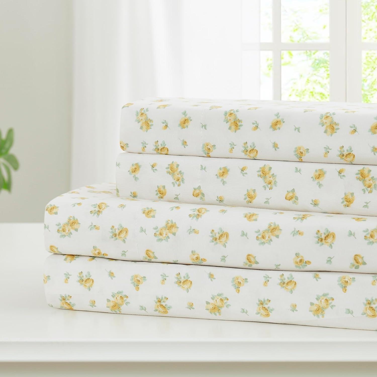 Modern Threads Modern Threads  Silky Soft Microfiber Wrinkle Free Sheets Luxurious Microfiber Bed Sheets