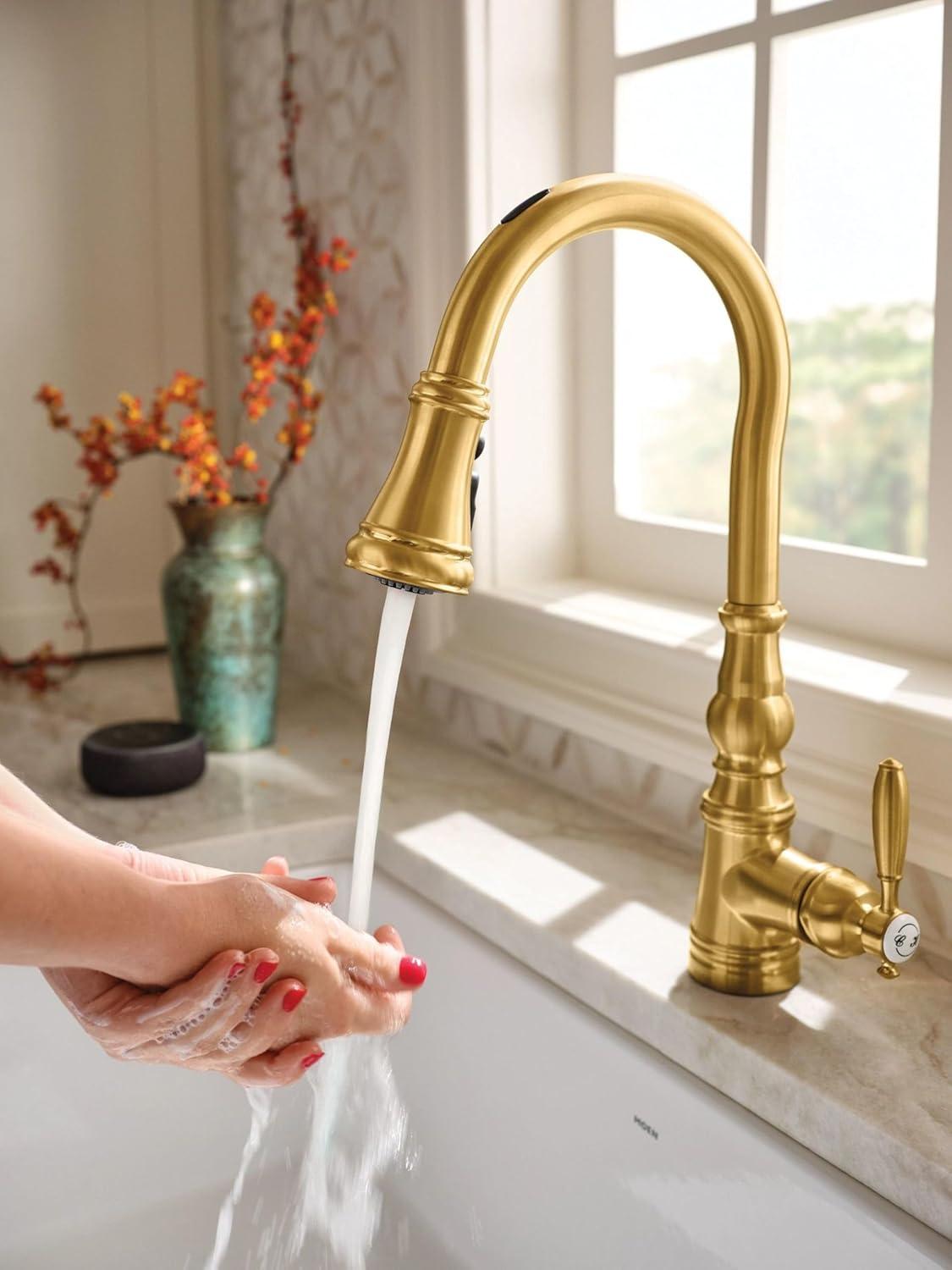 FC3319101810 Moen Fireclay 30" L X 19" W Farmhouse Kitchen Sink