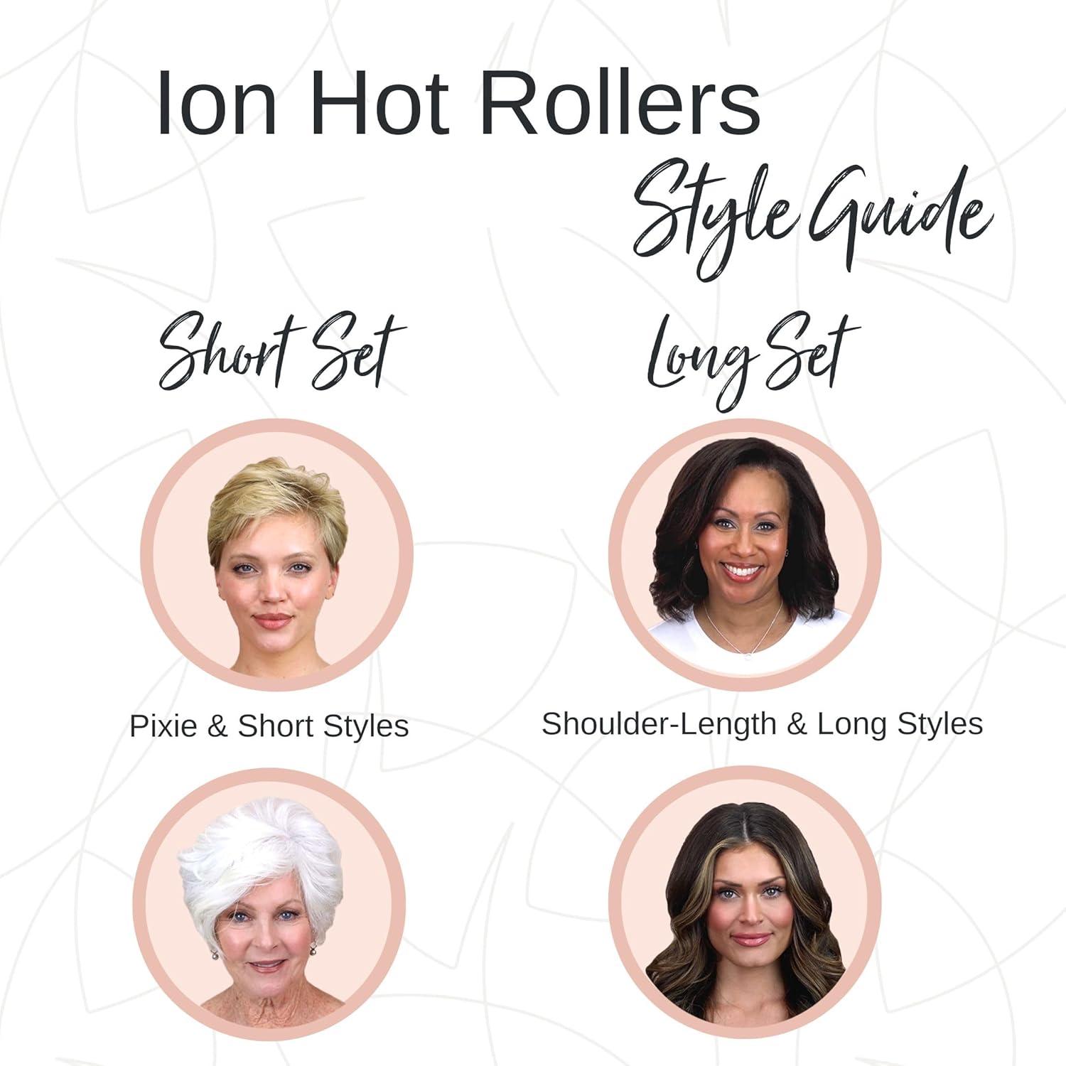 Calista Ion Hot Hair Rollers, 12 ct - Long