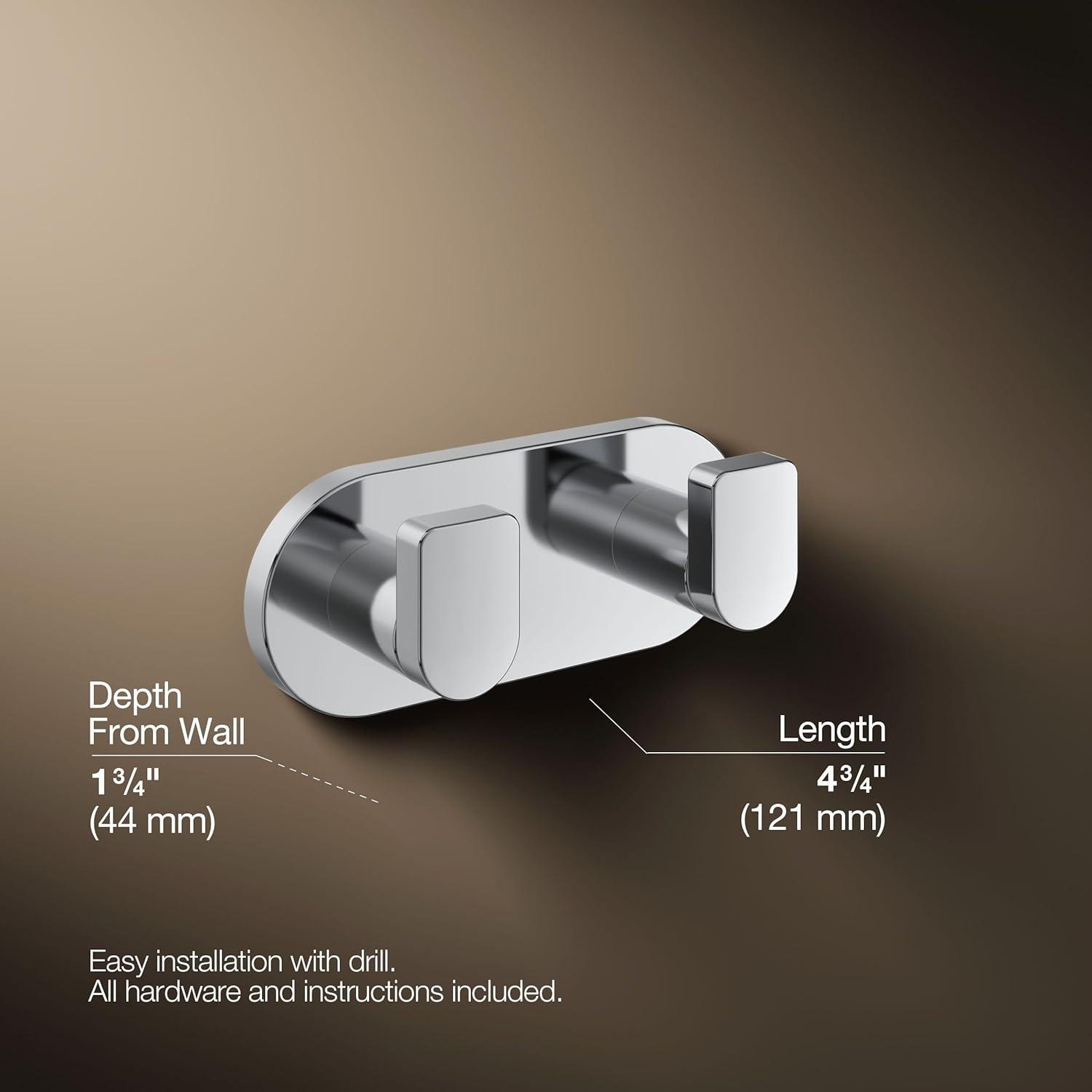 Composed® Wall Mounted Double Robe Hook