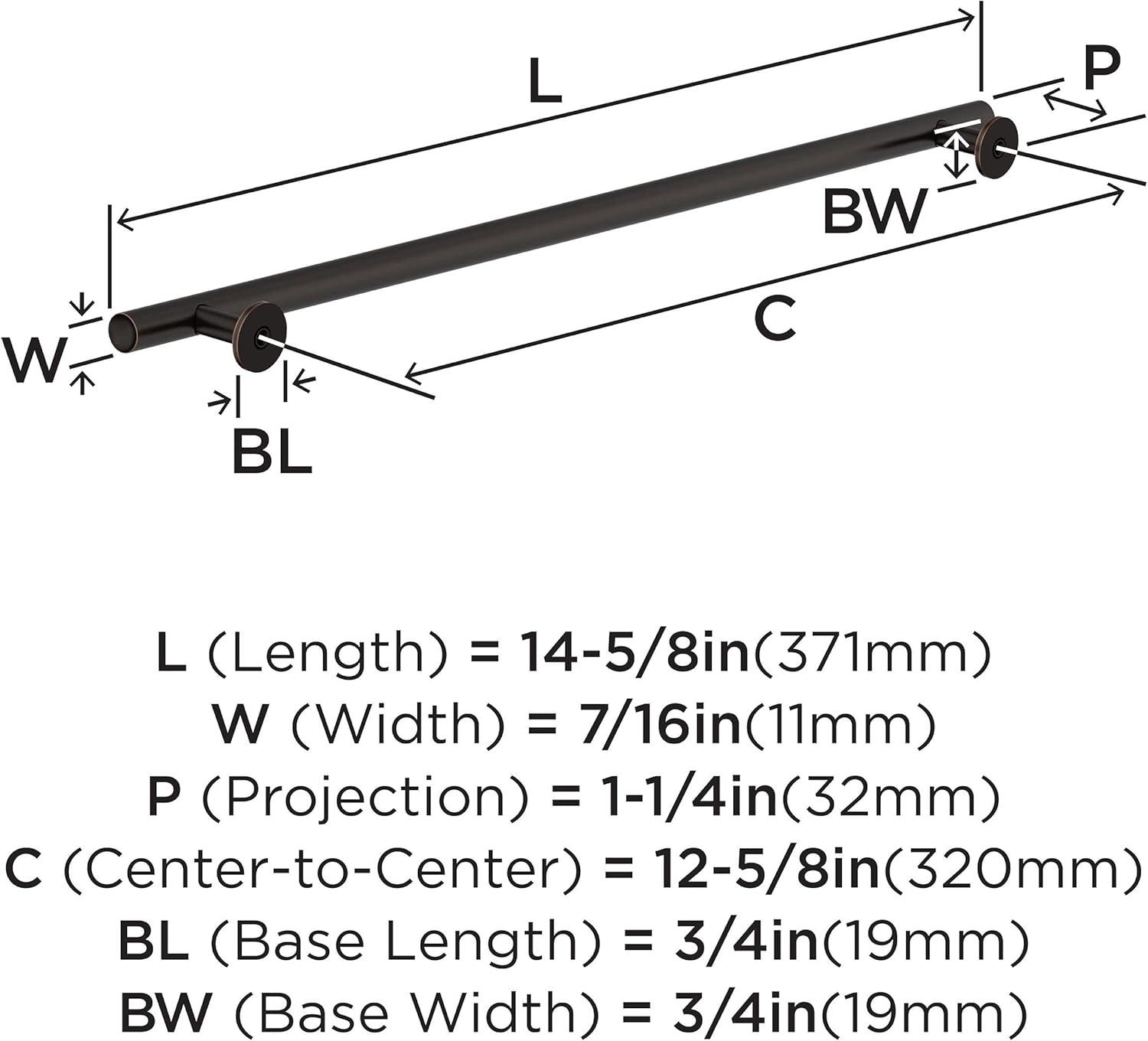 Amerock Radius Cabinet or Drawer Pull