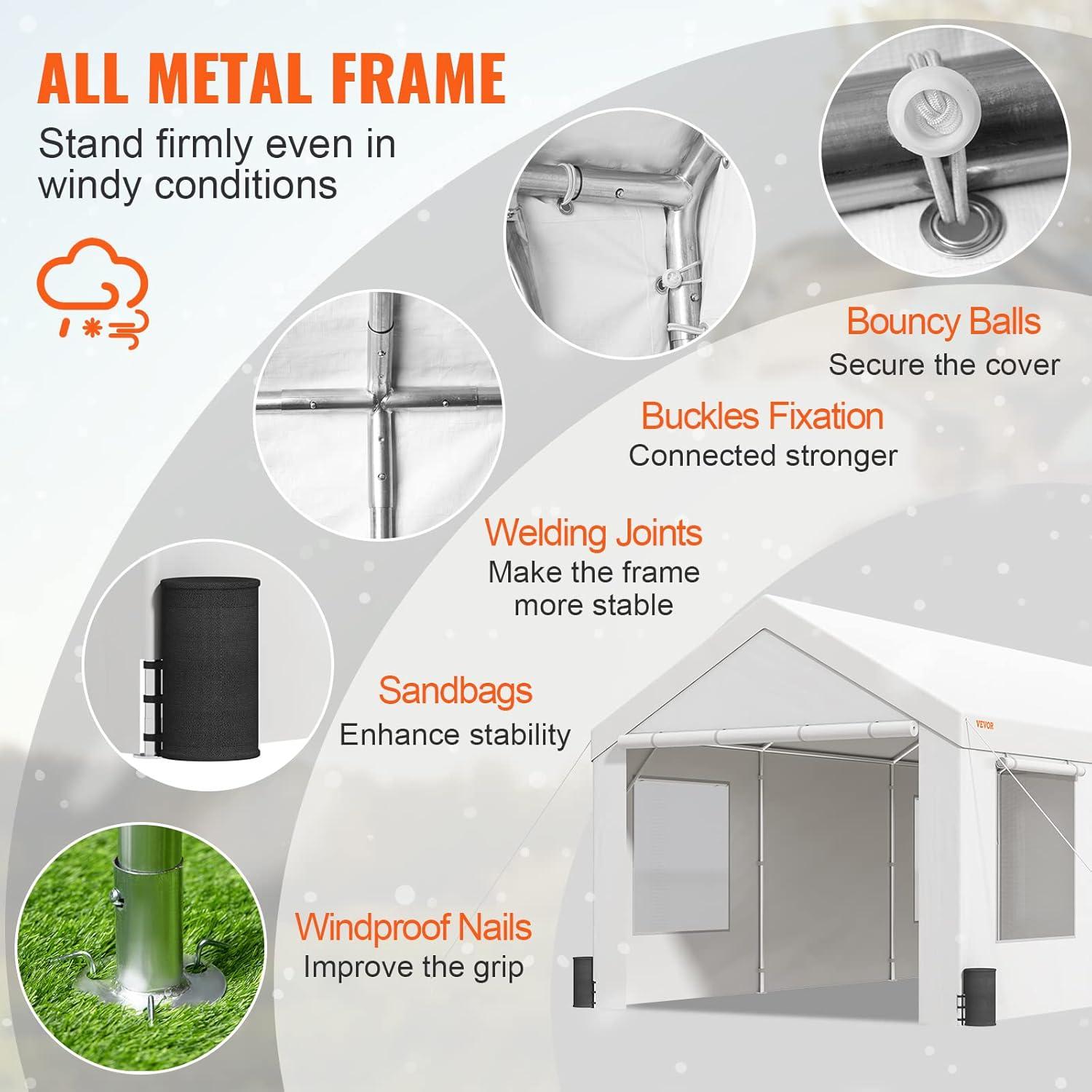 VEVOR Steel Carport