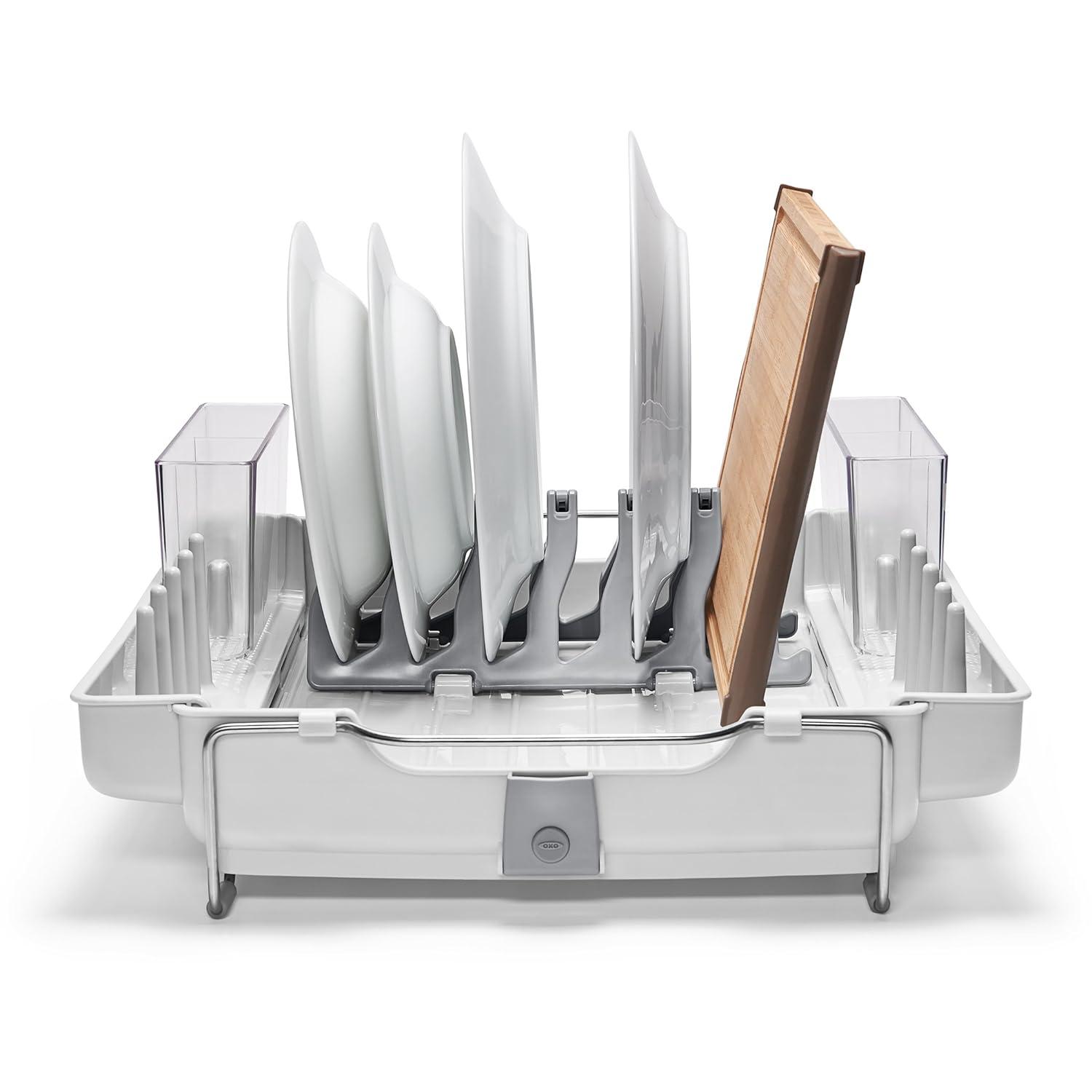 OXO OXO Stainless Steel Countertop Dish Rack