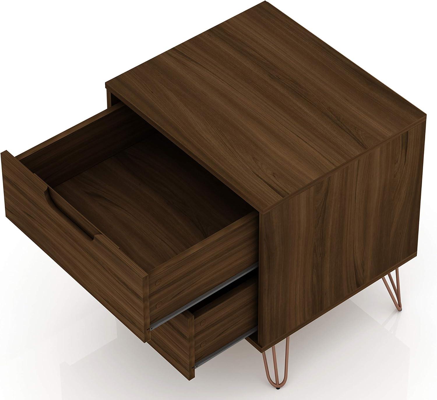 2.0 Rockefeller Nightstand - Manhattan Comfort