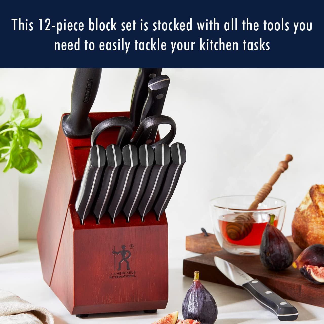 Henckels Dynamic 12-pc Knife Block Set