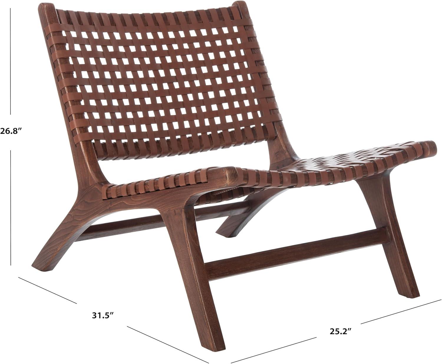 Denman Genuine Leather Side Chair