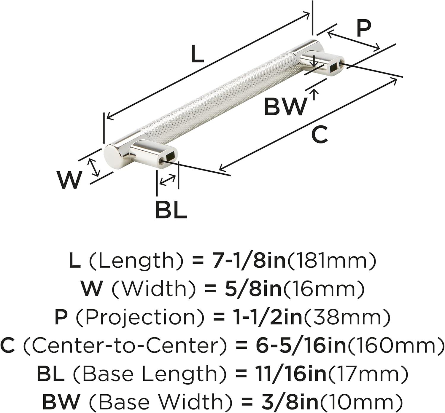 6 5/16" Center Bar Pull