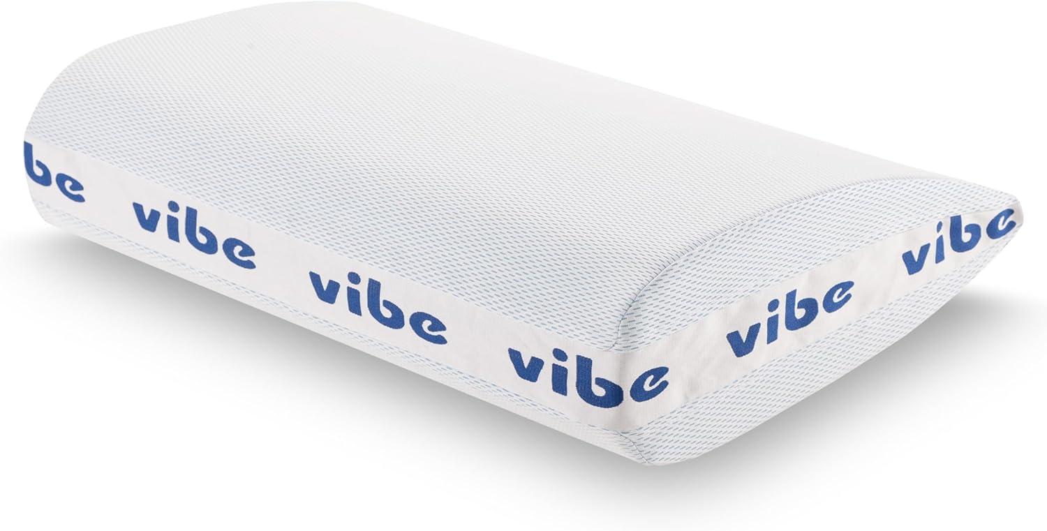 Vibe Smart Edge Multi-Position Gel Infused Memory Foam Pillow