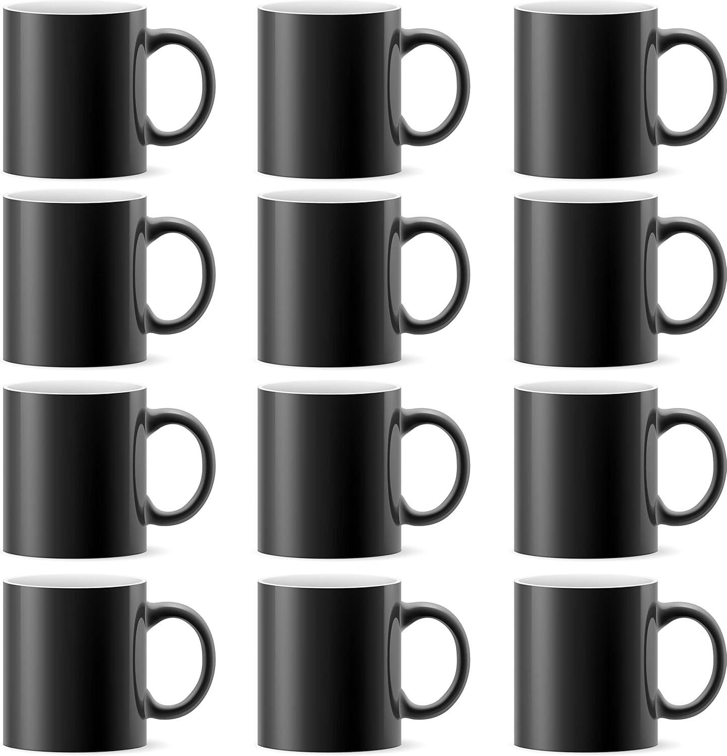 Color Changing Coffee Mugs Sublimation Mugs Magic Mug Heat Sensitive Coffee Mugs Set of 12