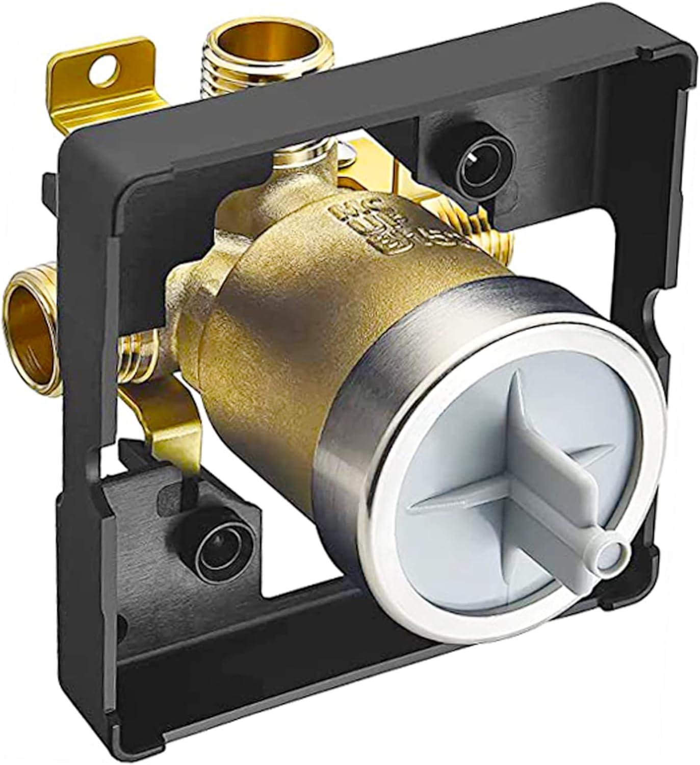 Universal Brass and Plastic Shower Rough-In Valve