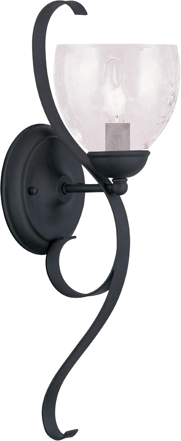 Livex Lighting Brookside 1 - Light Wall Light in  Black