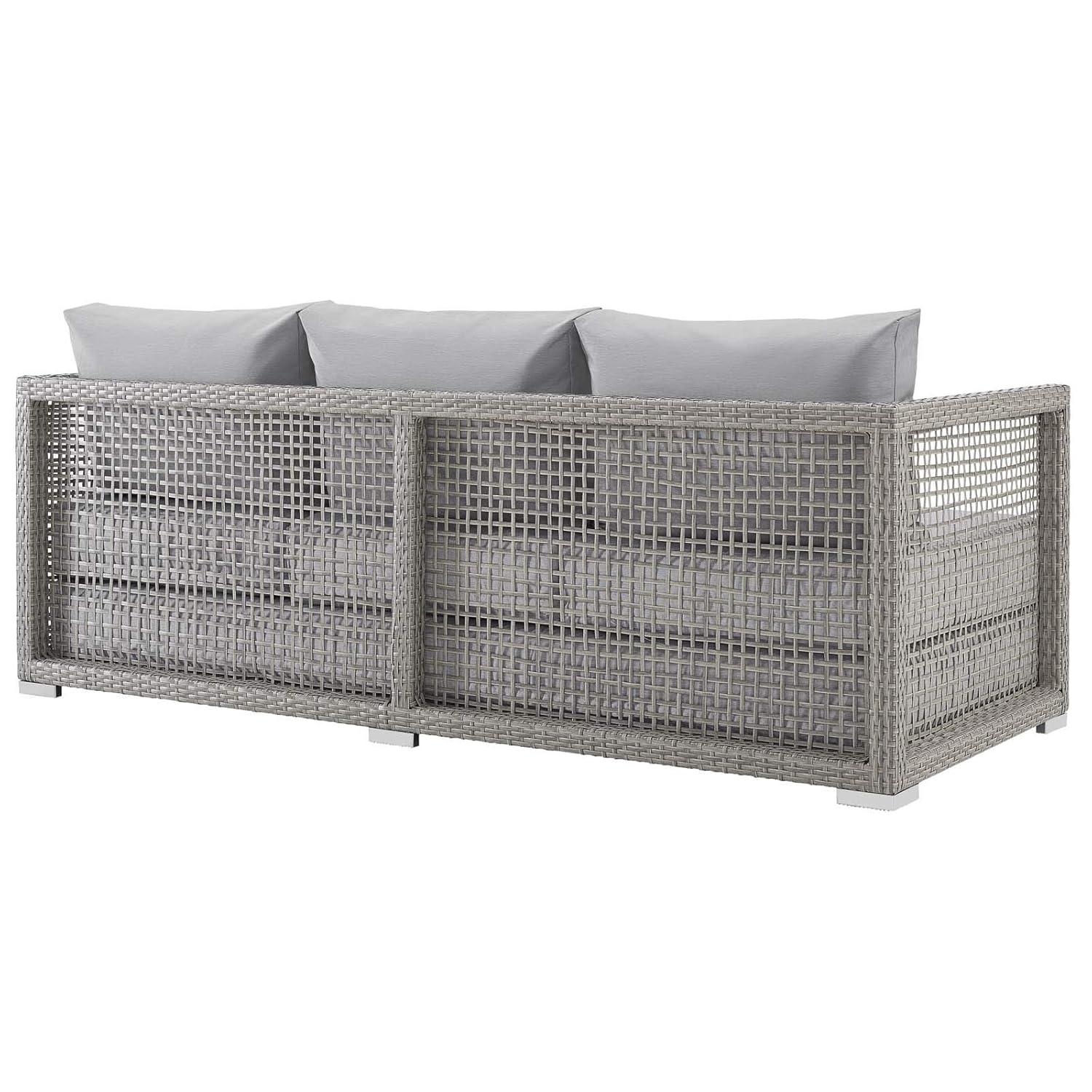 Latitude Run® Aura 7-piece Wicker Rattan Outdoor Patio Set
