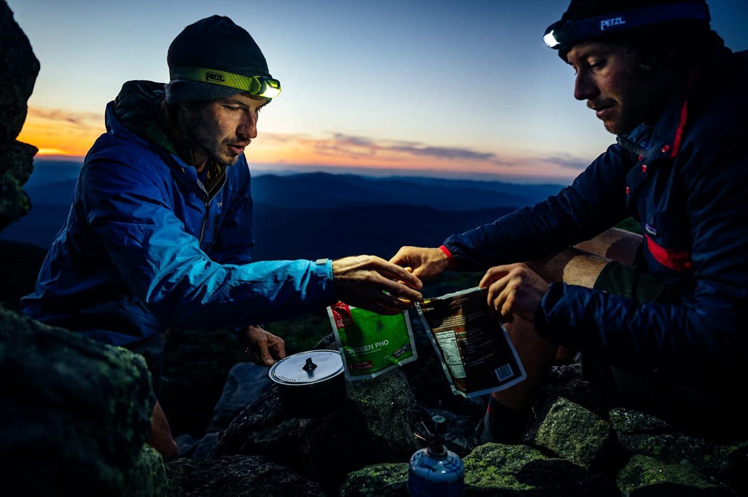 PETZL Tikka Headlamp - Compact 350 Lumen Light with Red Lighting, for Hiking, Climbing, Running, and Camping - Green