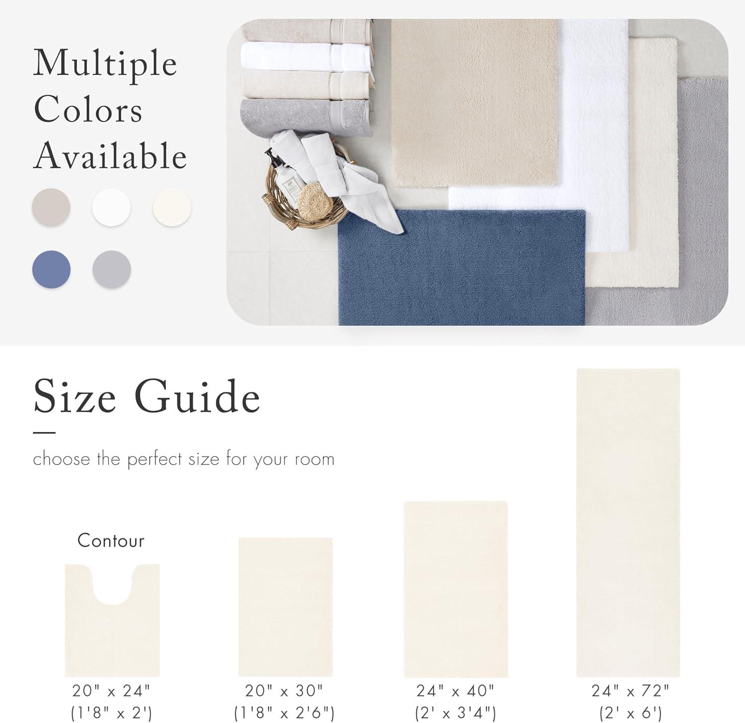 Madison Park Signature Marshmallow Contour Mat