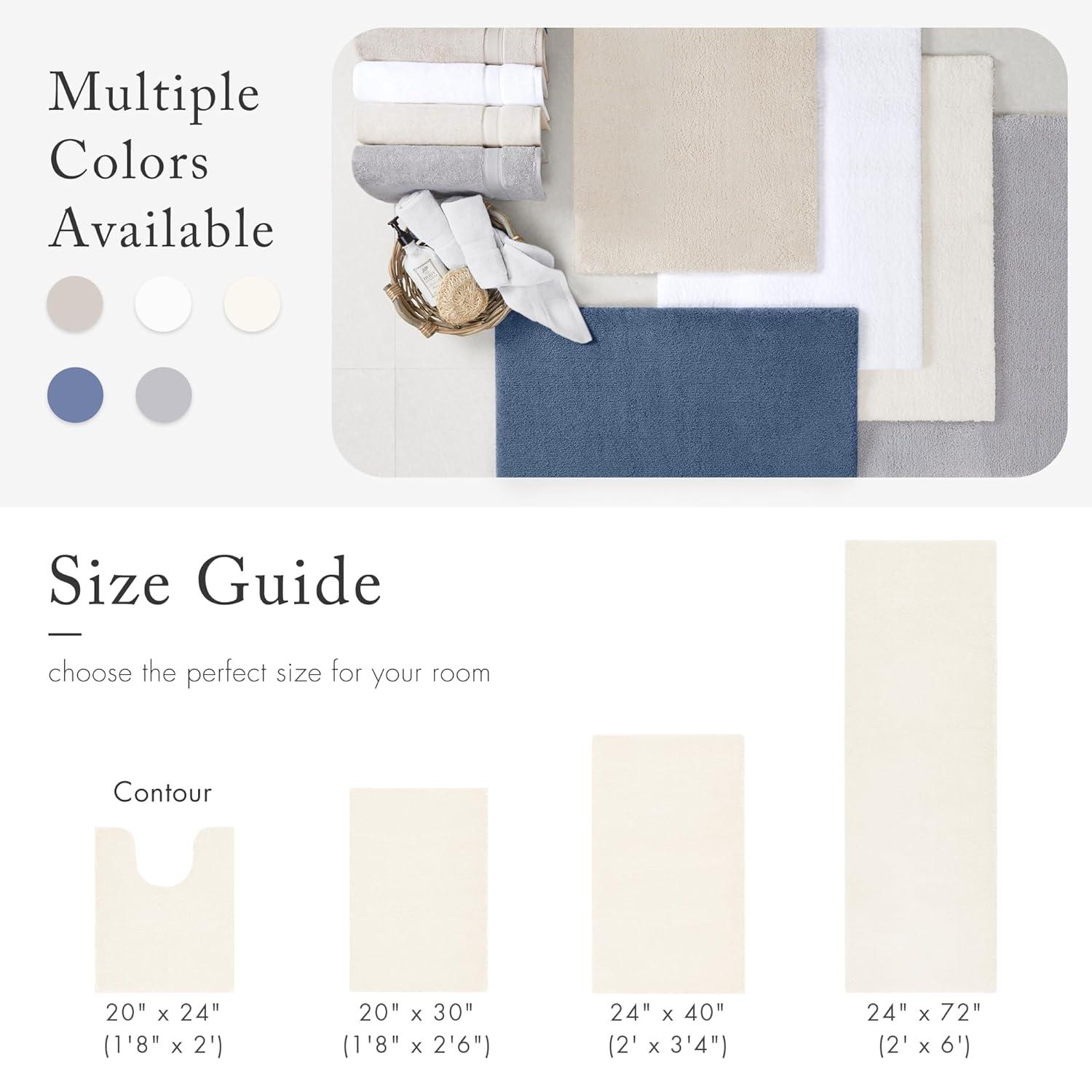 Madison Park Signature Marshmallow Contour Mat