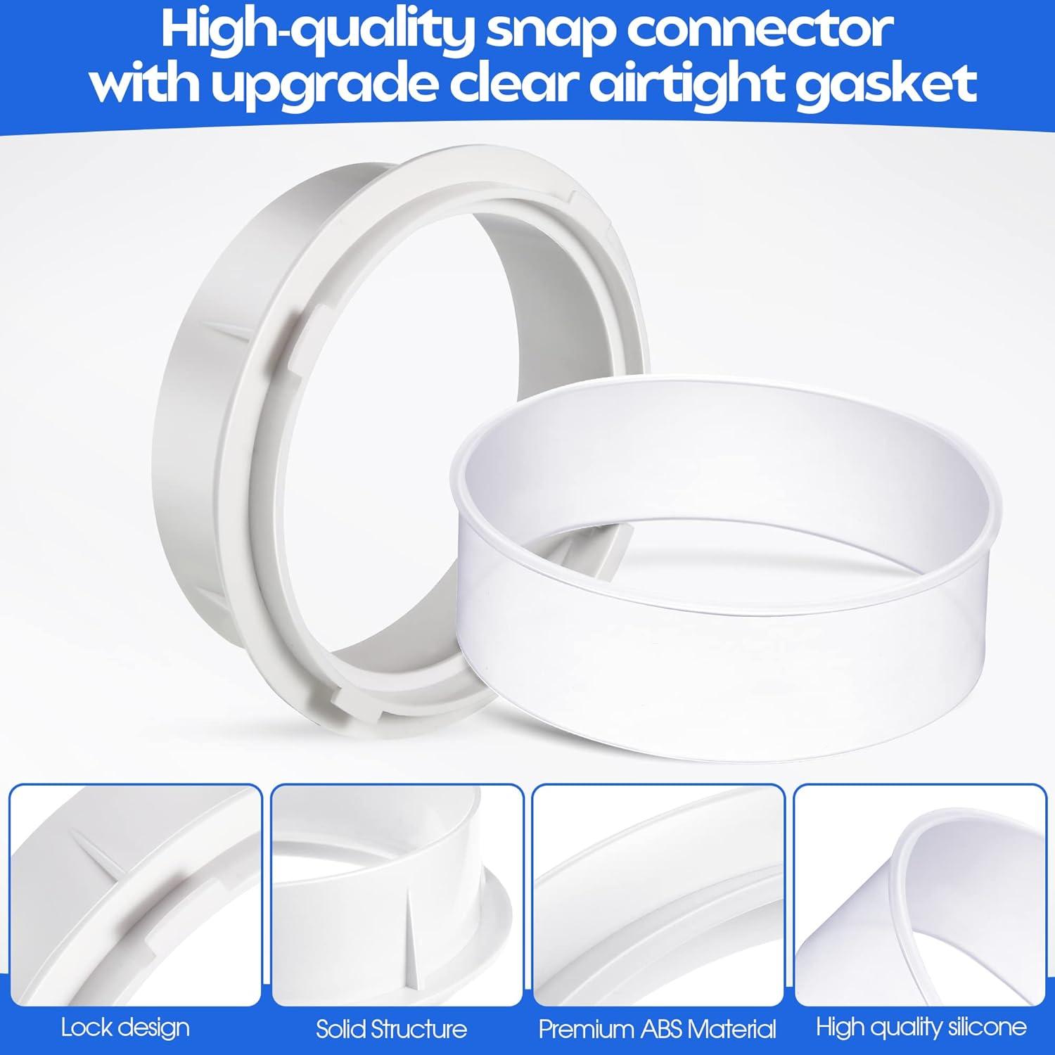 Dryer Machine Ventilation Kit Dryer Ventilation Wall Panel Connector Kit