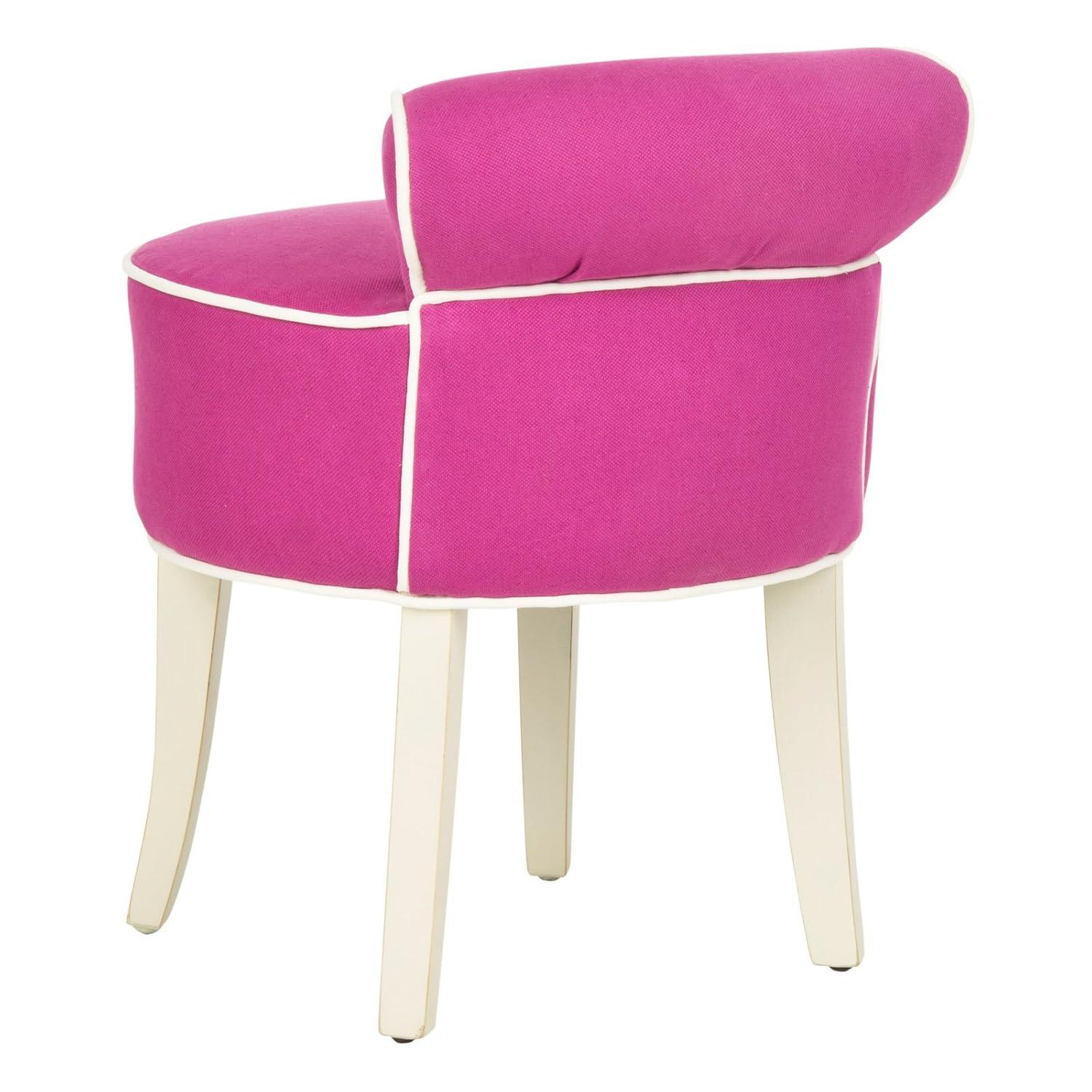 Georgia Vanity Stool - MCR4546 - Stone - Safavieh